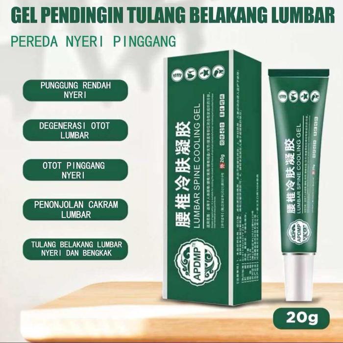 Lumbar Spine Cooling Gel Pereda Nyeri Sendi Rematik Pegal Linu Nyeri Otot Ori Salep Lumbar Original 
