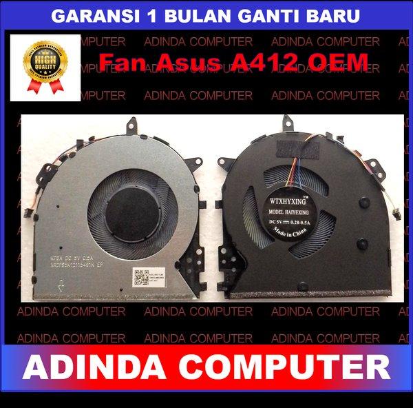 Fan Asus Vivobook X412 A412D A412DA A412DK A412F A412FA A412FJ A412FL A412FN A412UA A412UN A512U Y42
