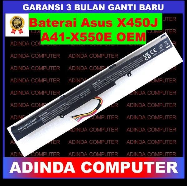 Baterai Asus X450J X450 X450JF A450 A450C A450E47JF-SL F550DP F550 F550D X550 X550D X550DP X550E K55