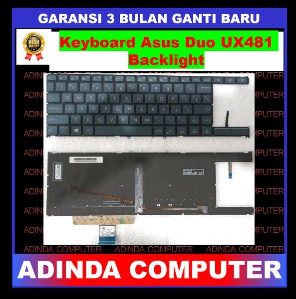 Keyboard Asus Zenbook Duo UX481 NSK-W1001 0KN80-5622US0 Backlight