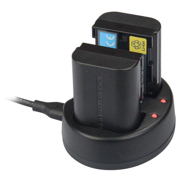 KingMa Charger Baterai 2 Slot Canon 5D2 5D3 70D 60D 6D 7D 7D2 - E6