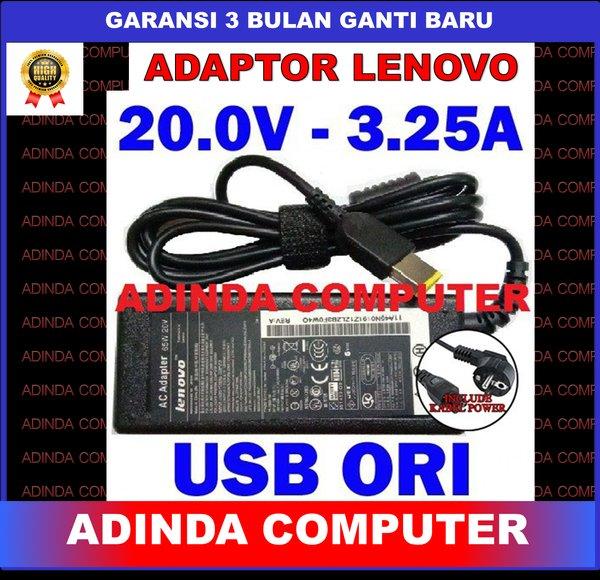 Adaptor Charger Lenovo G400S G405S G500S G505S G40 Series ORI 20V 3.25A