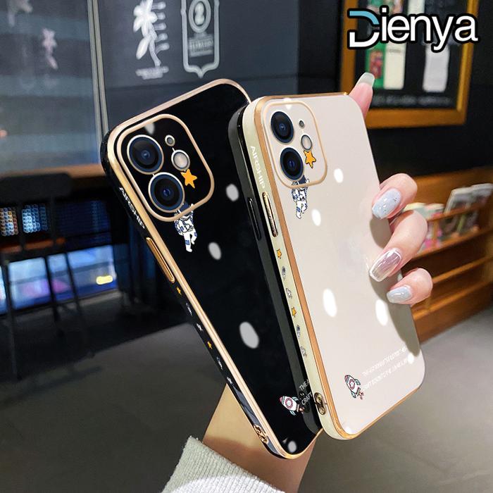 DIENYA Casing Ponsel untuk OPPO A93 F17 Pro Reno 4F Reno 4 Lite Reno 5 5K Reno 6 Find X3 Lite 5G Cas