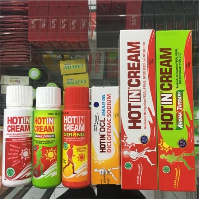HOTIN CREAM TUBE MERAH STRONG 120 GR HOT IN MENGATASI CAPEK PEGAL NYERI OTOT