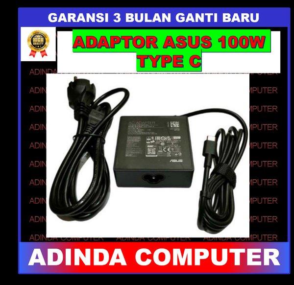 Adaptor Charger Laptop ASUS ROG Zephyrus G14 G15 M16 S17 Type C 100W