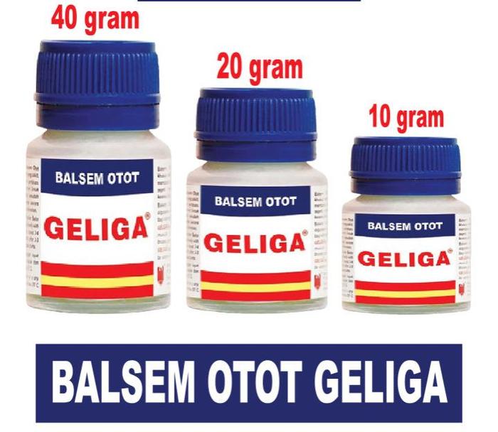 CAP LANG Balsem Otot Geliga | Balsem Geliga 10 | 20 | 40 GR