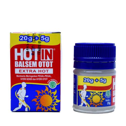 BALSEM OTOT HOT IN CREAM 25Gr EXTRA HOT PEGAL NYERI SENDI OTOT