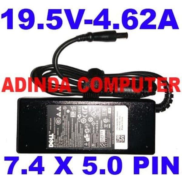 Adaptor Charger Dell 19.5V 4.62A 7.4 x 5.0 MM Pin