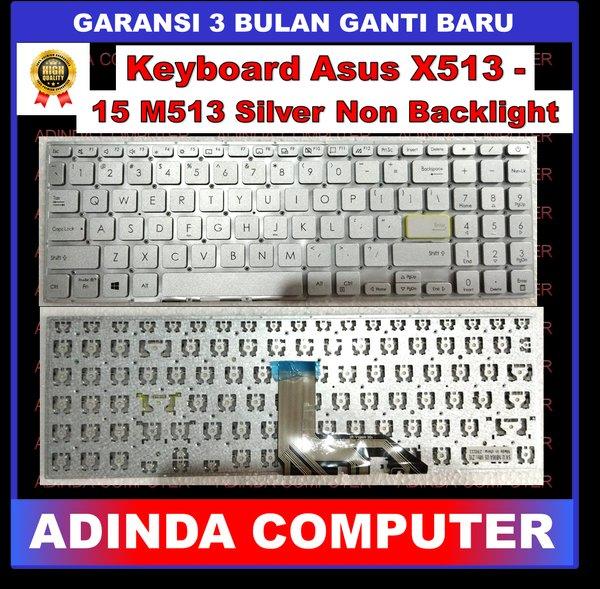 Keyboard Asus Vivobook 15 X513 K513 M513 M513IA M513UA Silver