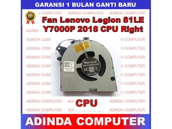 Fan Lenovo Legion 81LE Y7000P Y530P Y540P Y545 2018 CPU Right