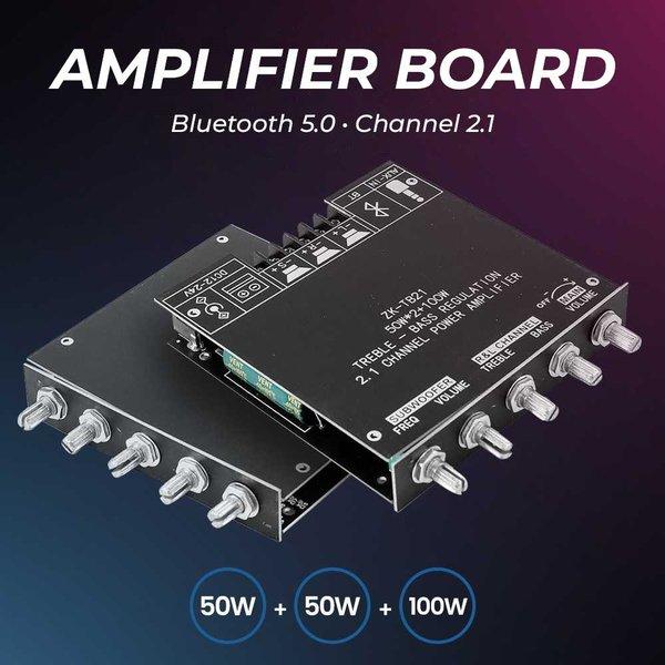 Amplifier Board Bluetooth 5.0 50Wx2 Plus 100W TPA3116D2
