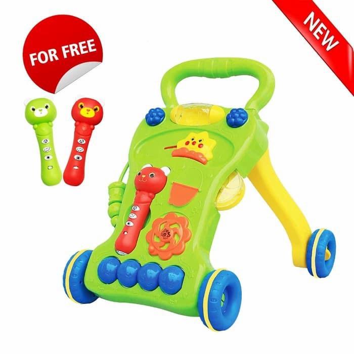 Newbietech Baby Push Walker / Cotton Baby Walker As Terbaru