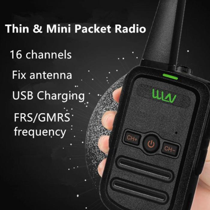 HT WLN-C51 Handy Talky TWO WAY RADIO Ready 4 Warna C51 walkie talkie 2 UNIT , 16 Channel UHF 400 - 4
