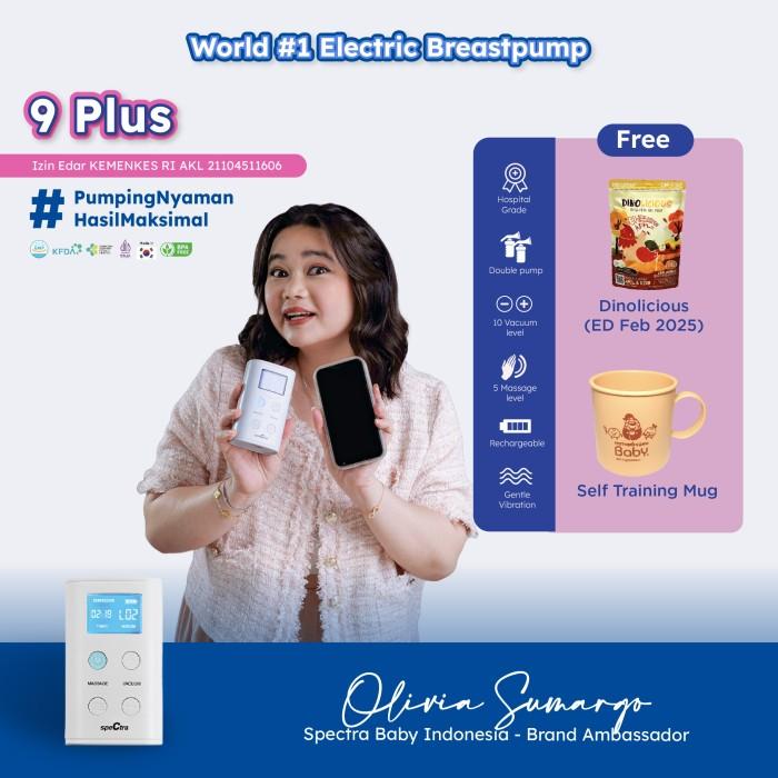Spectra 9Plus Doue Electric Breastpump - Elektrik Ganda Terbaru