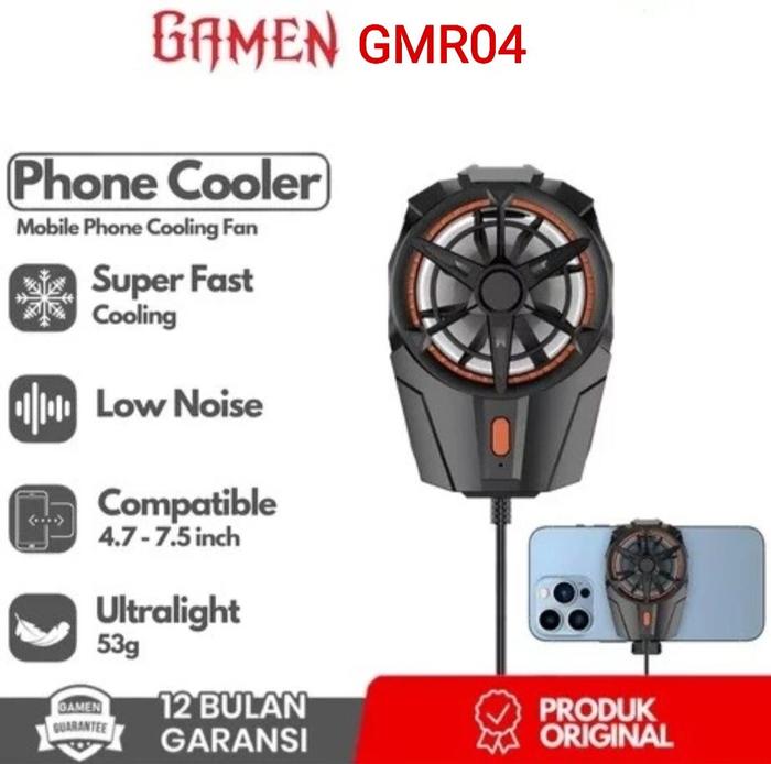GAMEN GMR04 GAMING FAN COOLER HANDPHONE KIPAS PENDINGIN HP
