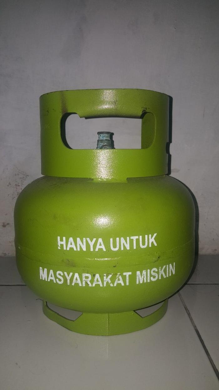 HANYA TABUNG GAS KOSONG 3KG GARANSI || TABUNG MELON HIJAU SNI ELPIJI