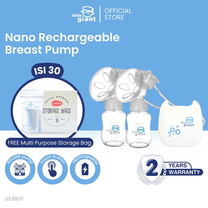 Little Giant Nano Rechargeae Breast Pump | Electrik | Breast Pump Electric Terbaru