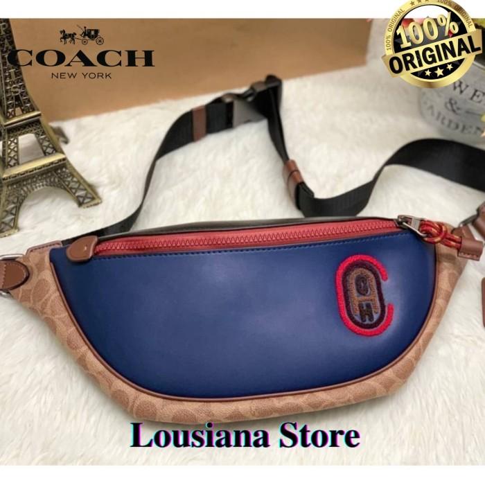 Waistbag Coach Rivington Belt Bag With Coach Patch 91375