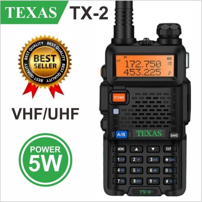 HT HANDY TALKIE TEXAS TX 2 DUAL BAND