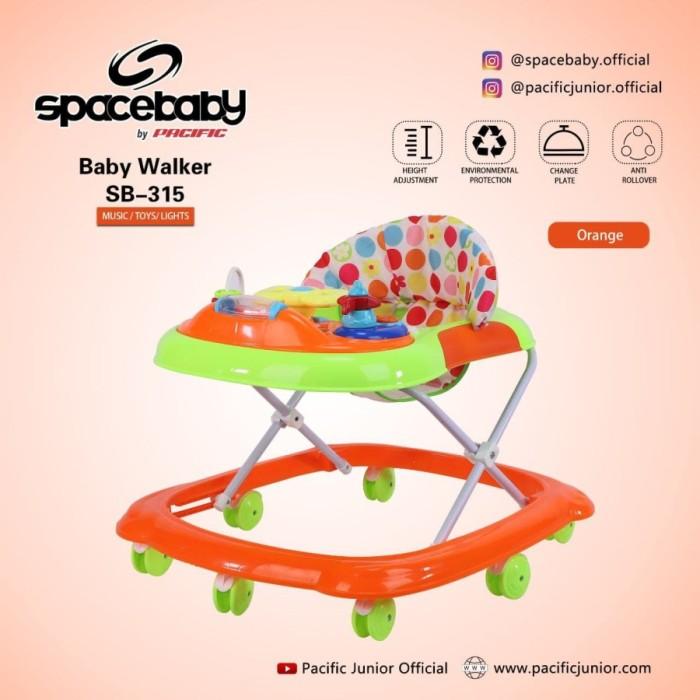 Baby Walker Spbaby Sp Baby Sb315 Sb 315 By Pacific Terbaru