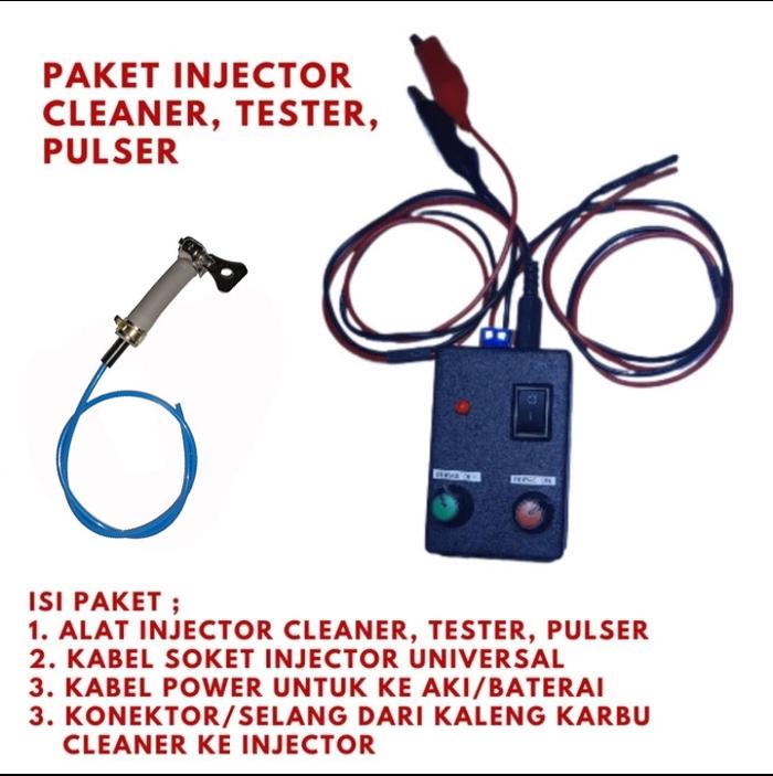 INJECTOR CLEANER TESTER PULSER PEMBERSIH INJEKTOR ALAT SAJA