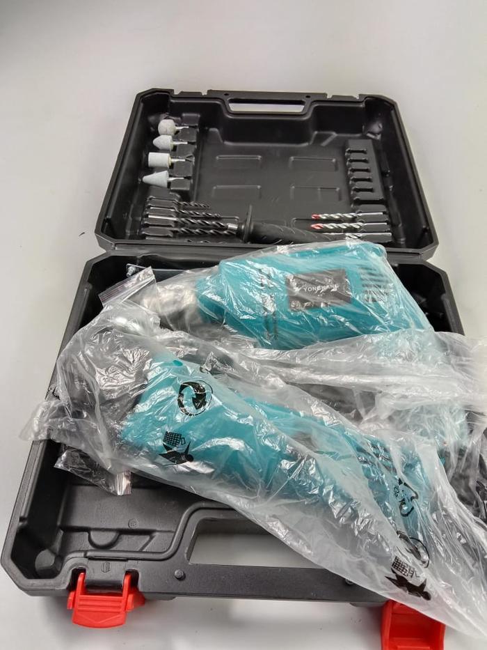 Gerinda Dan Bor Paket Bor Gerinda Paket Pertukangan Mesin Bor Listrik 10mm /gerinda murah 4 inch Pak