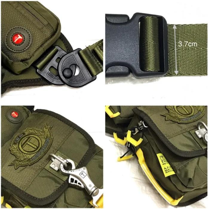 Tas Tough 5501 / Tough Warrior / Tas Army Selempang Tas Selempang Pinggang Paha Tough Army Pria Tas 