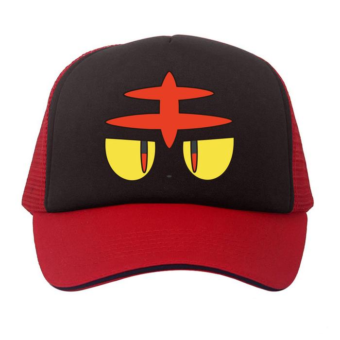 Topi Trucker Litten Muka Pokemon Face Gaming Anime