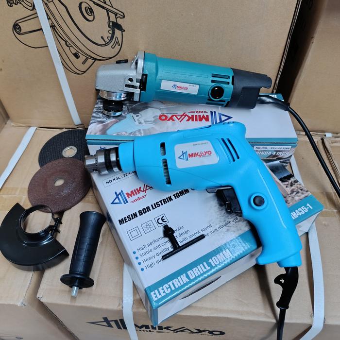 !!! paket tukang 4 item - paket tukang kayu lengkap Mesin Serut kayu + Mesin Circular Saw + Mesin BO