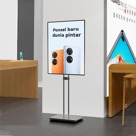 Standing Poster Slim Light Box LED Display A2 LED Papan Menu LED Menu