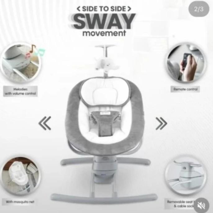 Cocolatte Patio By Snuggli Bouncer Elektrik Swing Terbaru