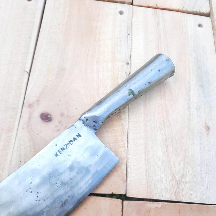 Golok Daging dan Tulang - Pisau Pedagang Pasar Gagang Besi Anti Lepas