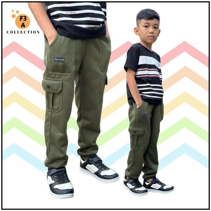 Celana Panjang Anak Laki Laki Celana Cargo Anak Laki Laki Celana Jogger Anak Laki Laki Training Anak