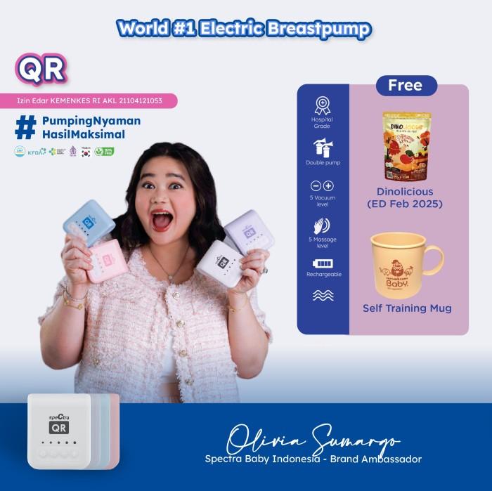 Spectra Qr Doue Electric Breastpump - Elektrik Ganda Terbaru