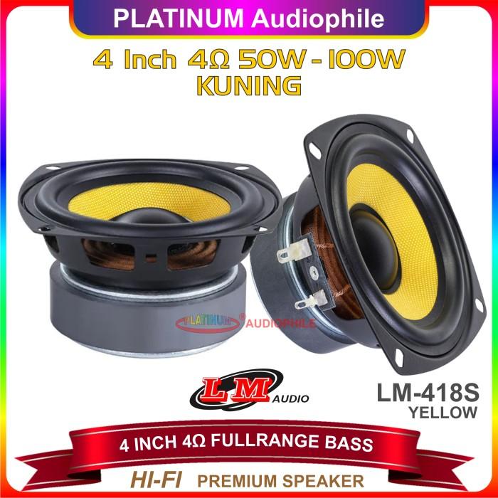 Speaker 3 Inch 4 Inch Fullrange Mid Bass Hifi Full range Mid Woofer - 3 inch Hitam