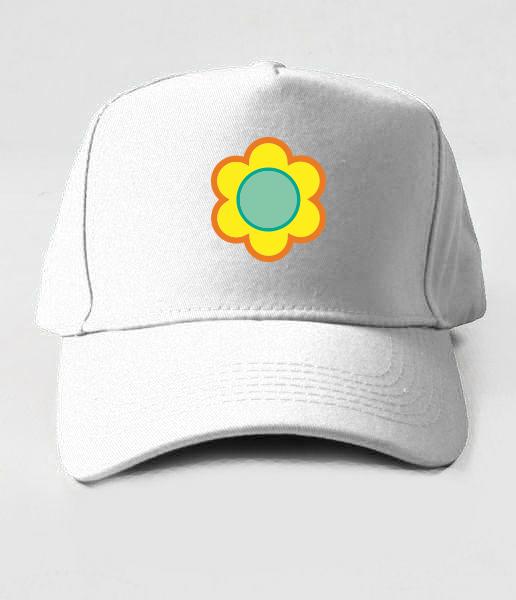 Topi Baseball Princess Daisy Bunga Flower Logo Super Mario Kart World Gaming