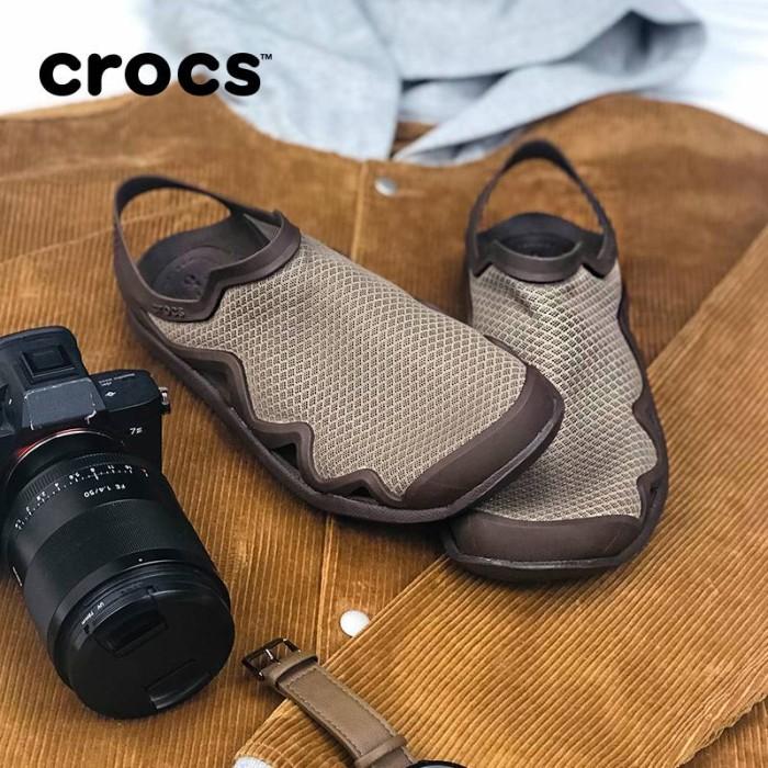 Crocs / Crocs Swiftwater Mesh Wave / Sepatu Sandal Crocs / Crocs Pria