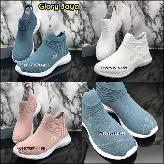 Skechers Boot / Sepatu Boot / Sepatu Wanita / Sepatu Skechers Wanita