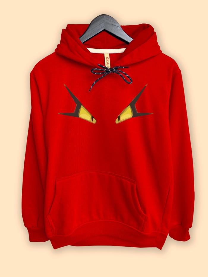 Hoodie Sweater Litten Muka Pokemon Face Gaming Anime
