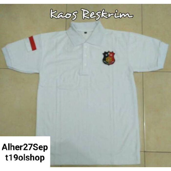 Kaos Reskrim baju Reskrim seragam Reskrim kaos katun Reskrim kaos kerah Reskrim polo shirt Reskrim k