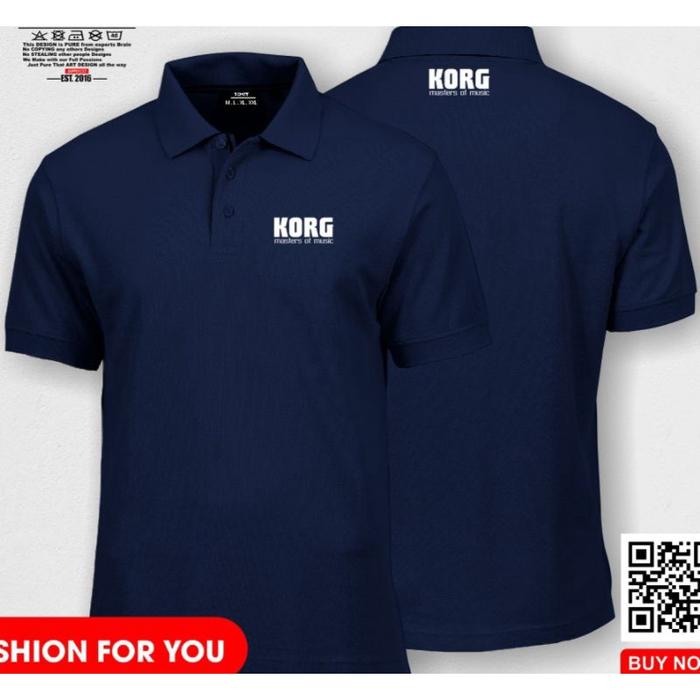 kaos KORG master of music baju KORG master of music polo shirt KORG master of music poloshirt KORG m