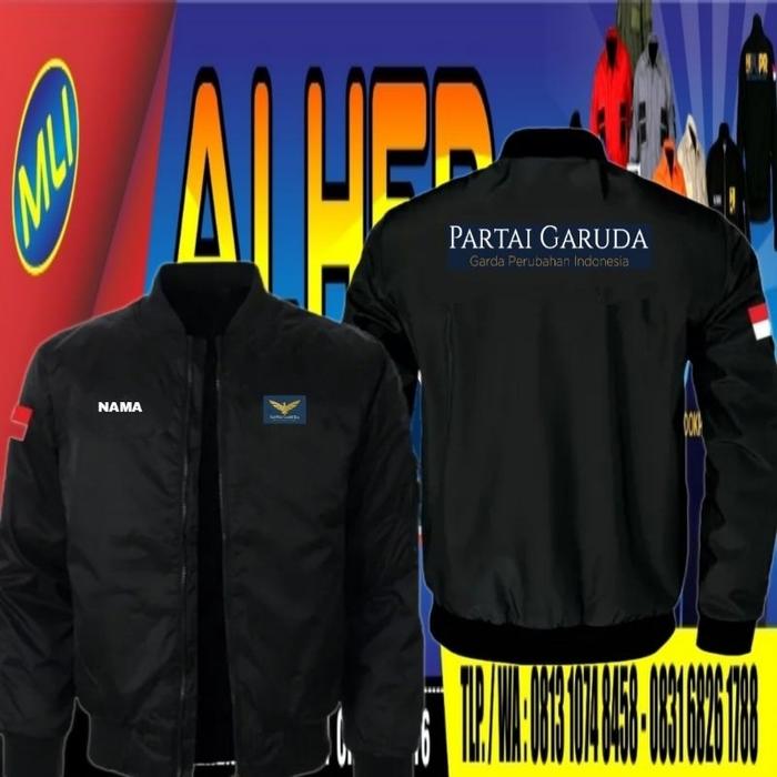 jaket Garuda jaket partai Garuda jaket bomber Garuda jaket bomber partai Garuda jaket