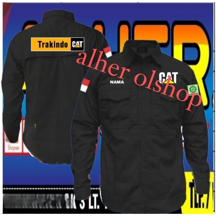 Kemeja tactical Trakindo baju tactical Trakindo Pdl taktikal Trakindo Pdl Trakindo baju kerja Trakin