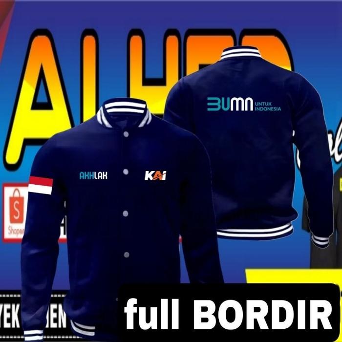 jaket bordir KAI jaket KAI jaket baseball KAI jaket varsity KAI Jaket kerja KAI jaket seragam KAI Ja