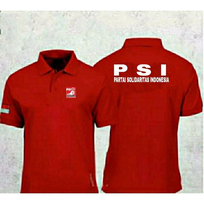 Kaos PSI kaos partai PSI baju PSI baju partai PSI kaos kerah PSI baju kerah PSI kaos kerah partai PS