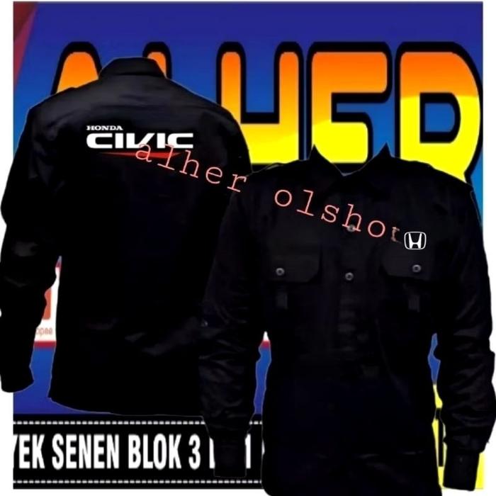 kemeja Civic baju Civic seragam Civic Pdh Civic Kemeja Honda Civic baju Honda Civic seragam Honda Ci