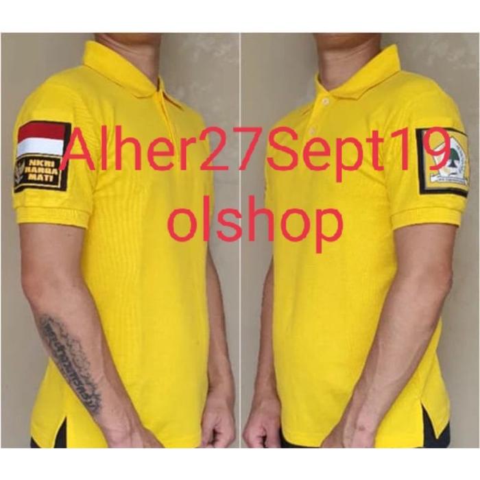 kaos partai Golkar baju partai Golkar polo shirt partai Golkar kaos polo partai Golkar Kaos kerah pa
