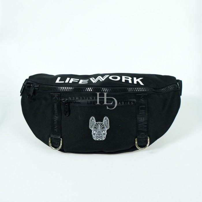 Lifework Radog Large Waistbag Black