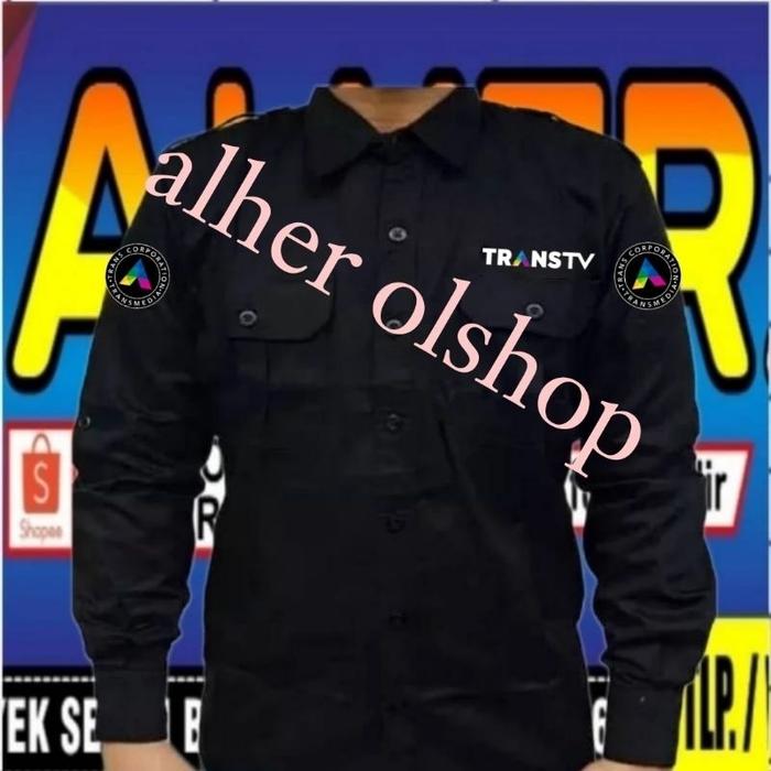 kemeja trans TV baju trans TV seragam trans TV pdh trans TV kemeja trans 7 baju trans 7 seragam tran