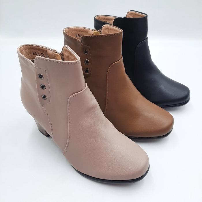 Otha Shoes - Sepatu Boots Wanita - H585 OLK